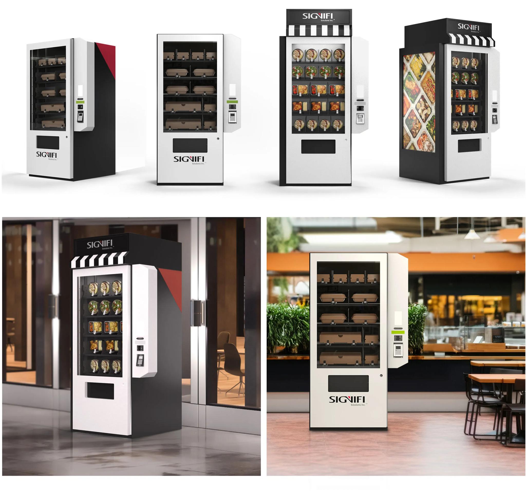 Food Vending and Lockers